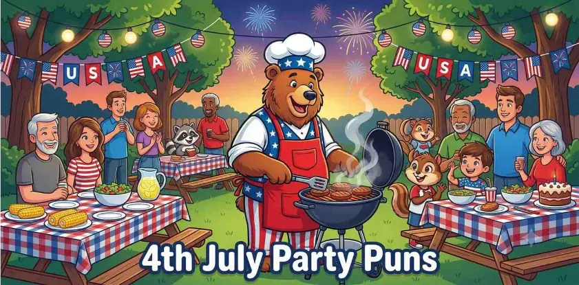 4th July Party Puns