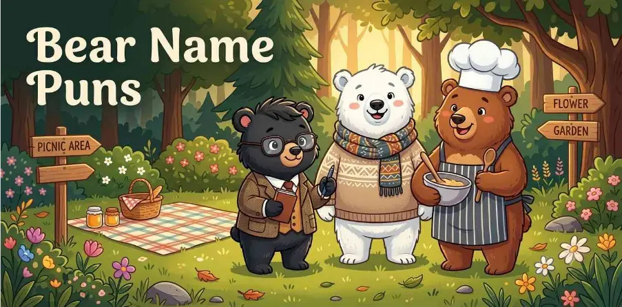 Bear Name Puns