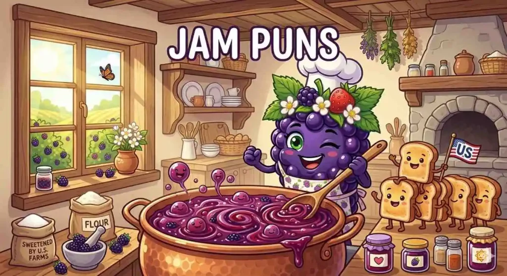 Blackberry Jam Puns