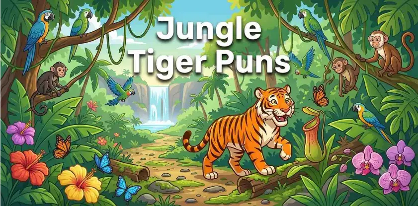 Jungle Tiger Puns
