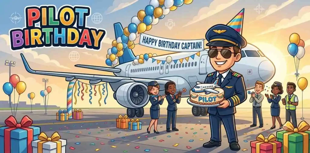 Pilot birthday party