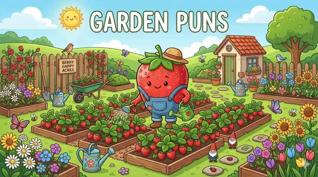 Strawberry Garden Puns