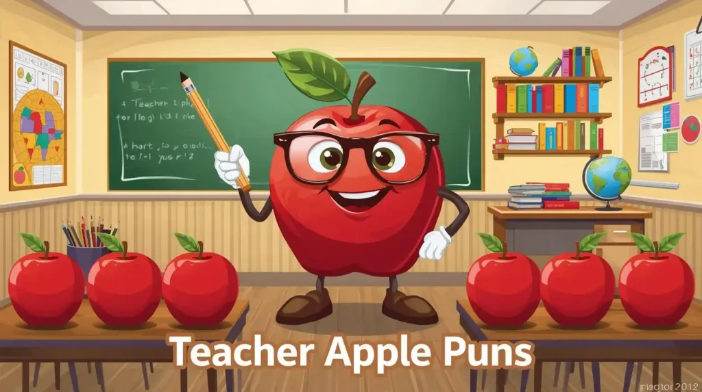 Teacher Apple Puns
