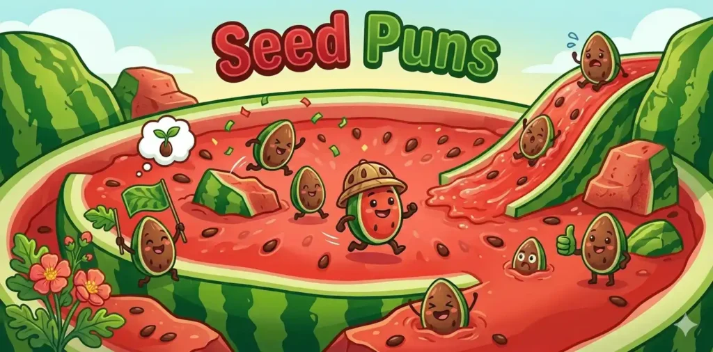 Watermelon Seed Puns