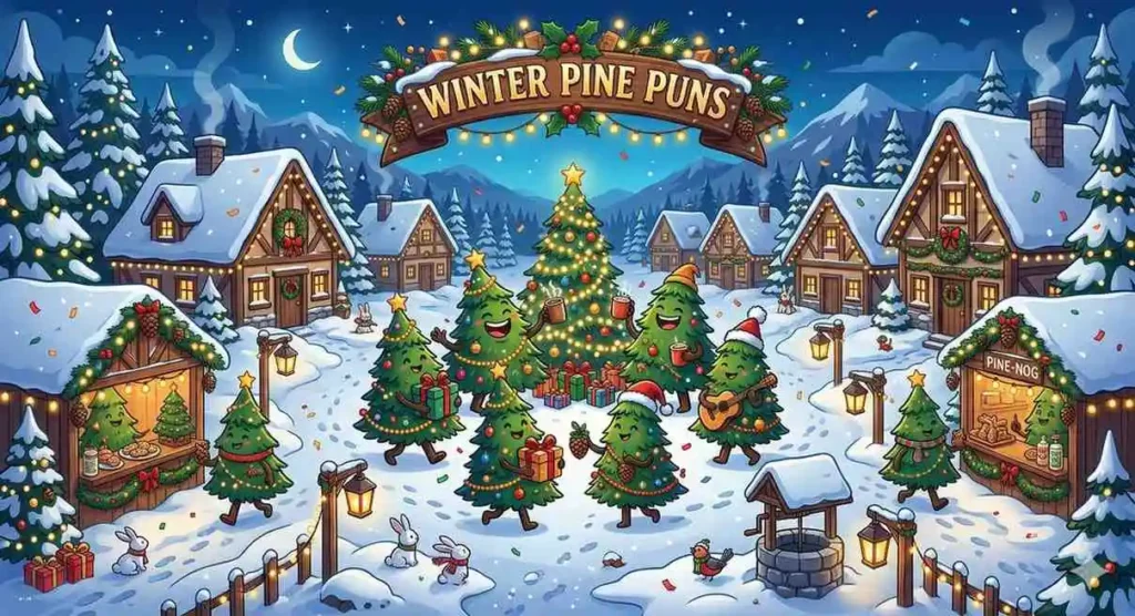 Winter Pine Puns
