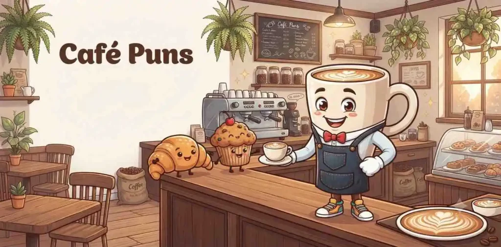 Cozy  café scene