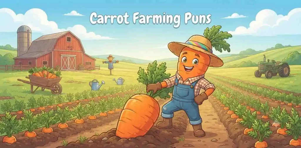 carrot farmer harvesting