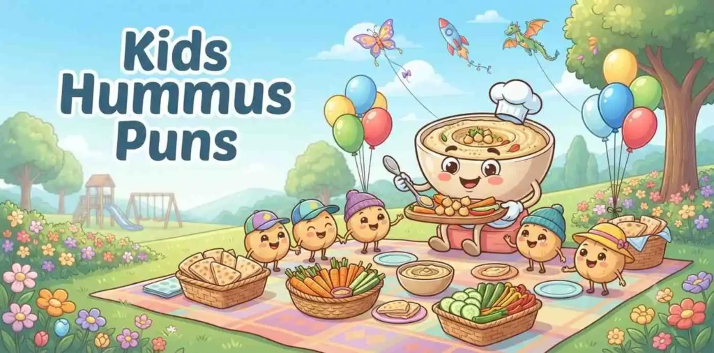 Happy hummus kids picnic