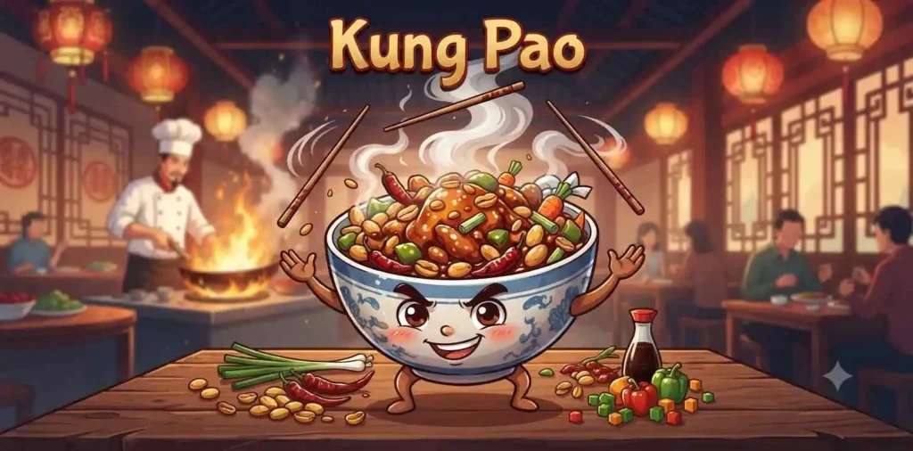 Spicy Kung Pao chicken