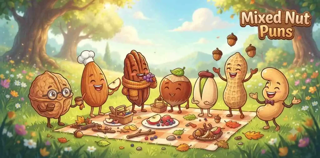 Mixed nuts friends