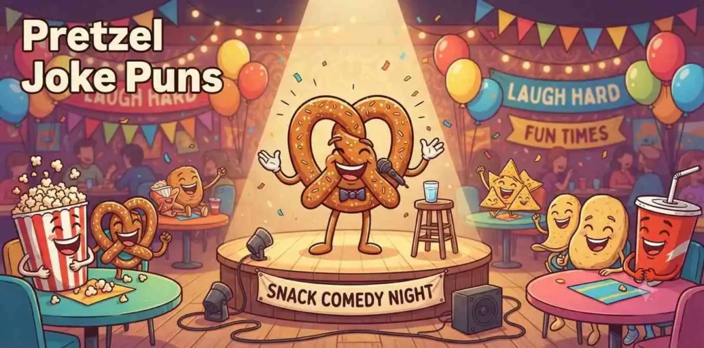 Pretzel joke scene