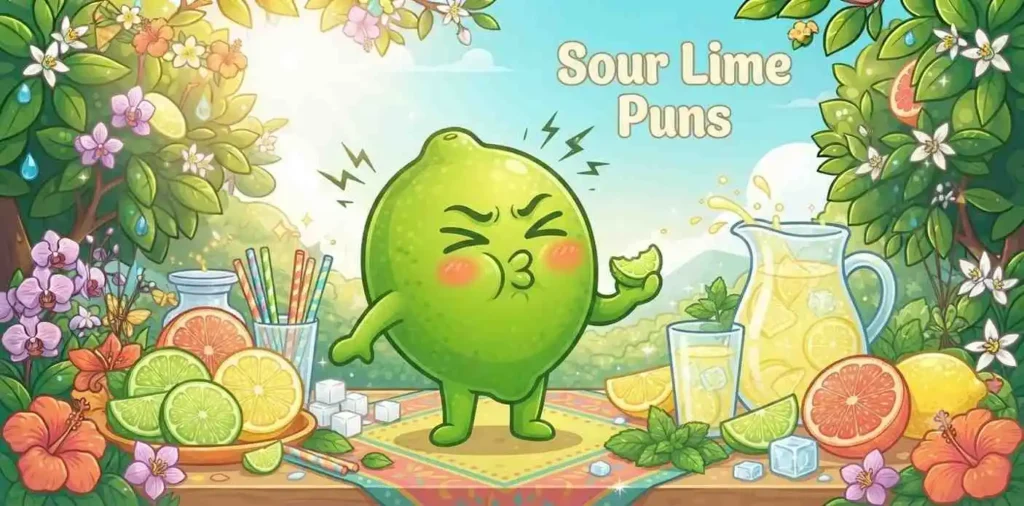 lime tasting sour