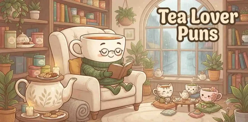 Cozy tea lover