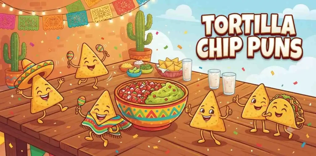 tortilla chips dancing