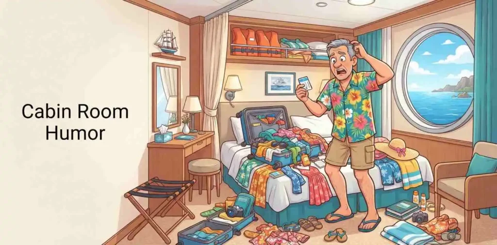 Funny cruise cabin vacation