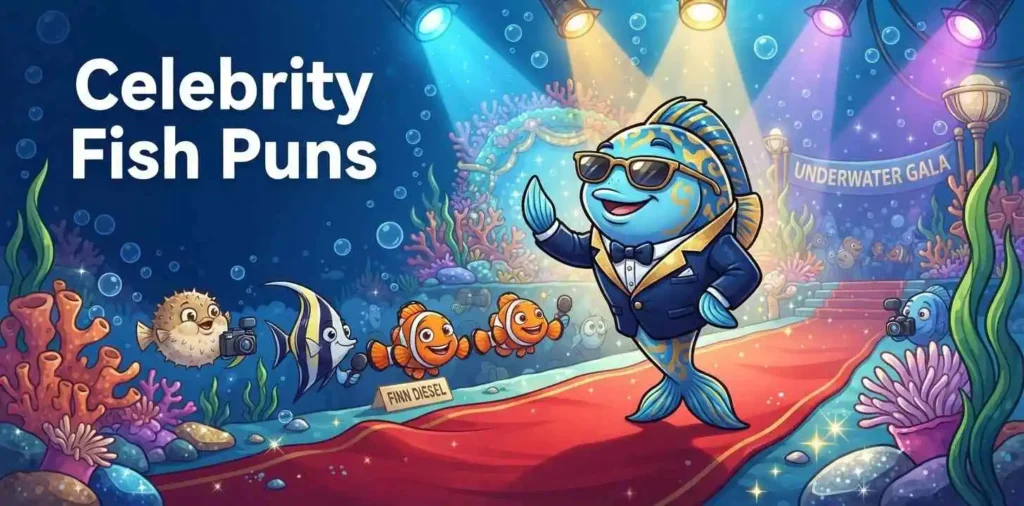 Funny celebrity inspired fish names