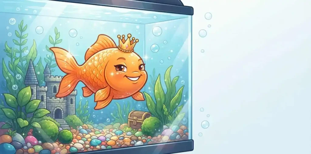 Cute goldfish with funny name ideas