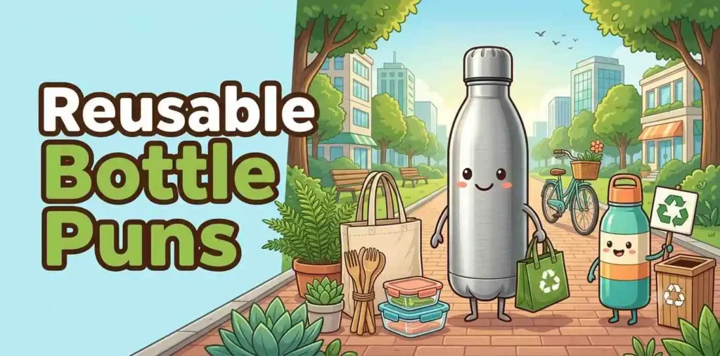 reusable bottle character