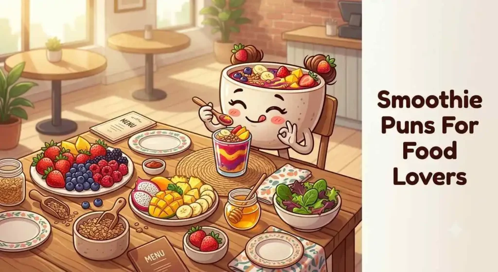 Food lover enjoying colorful fruit smoothie