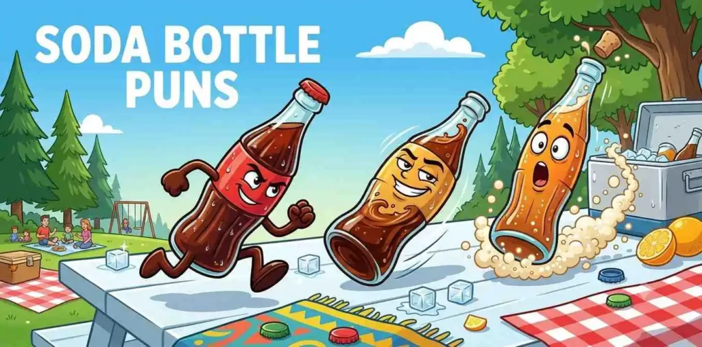 Funny soda bottles