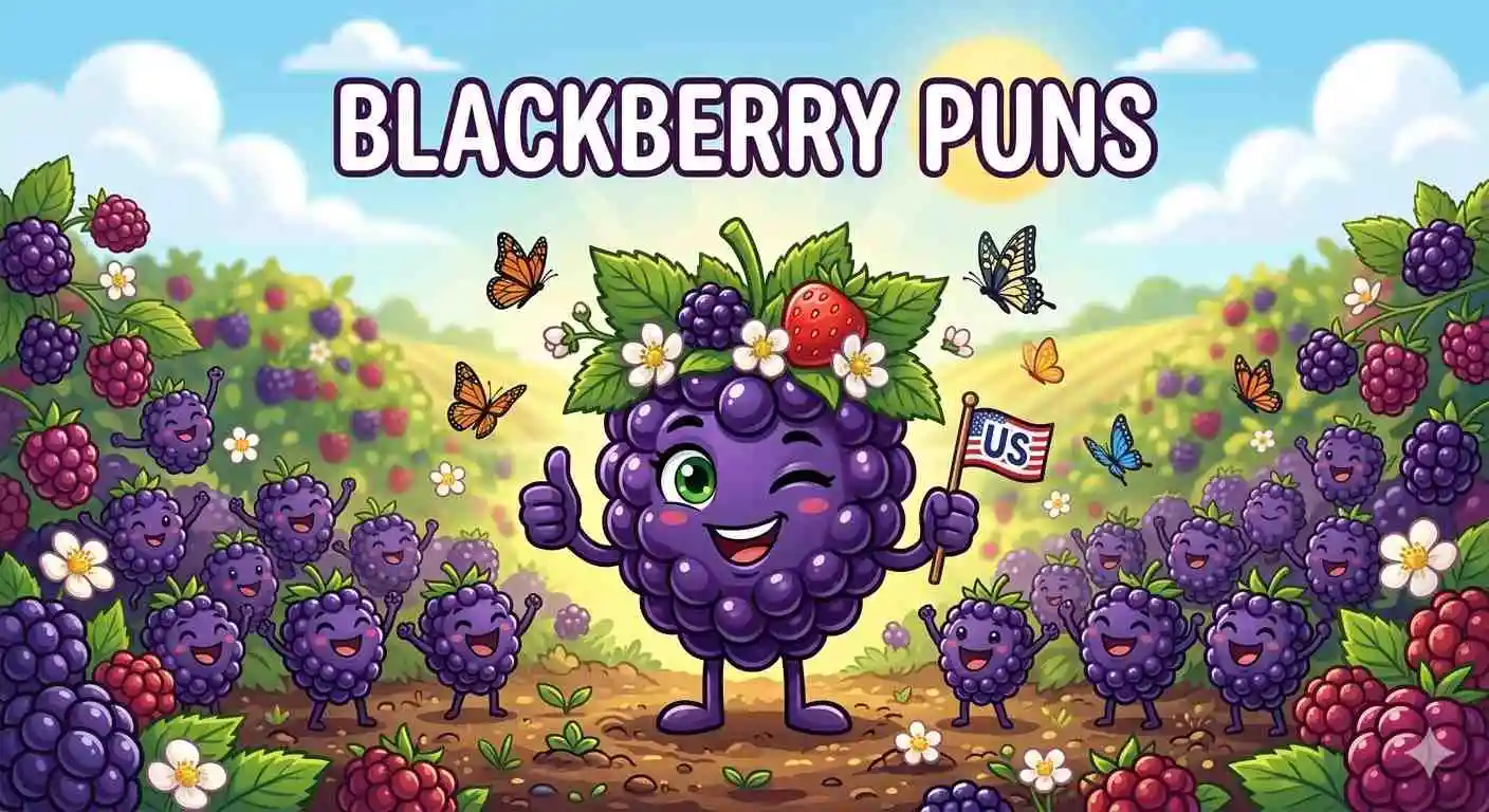 Blackberry Puns