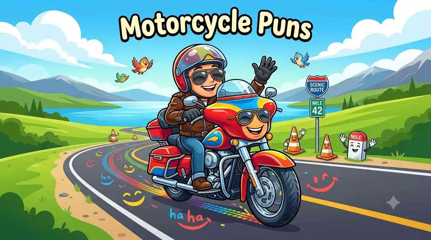 Motorcycle Puns