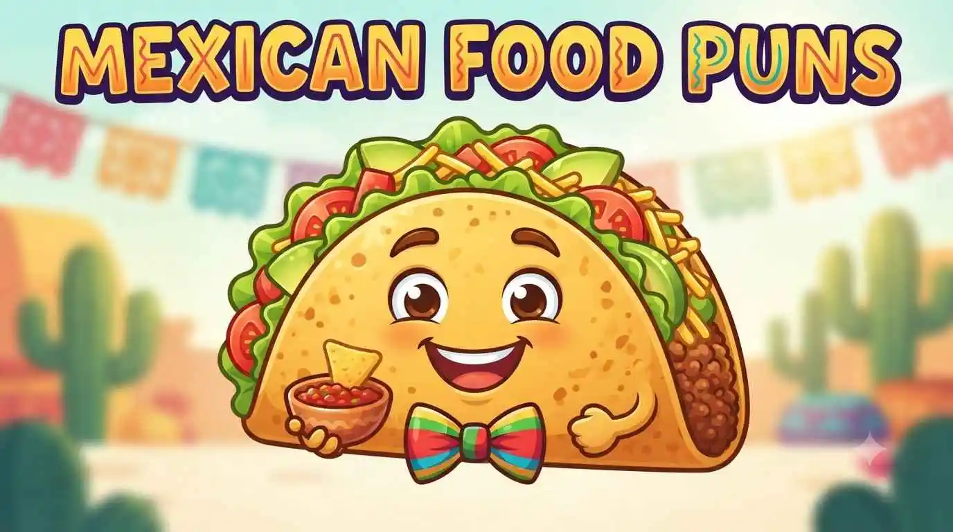 Happy taco mascot smiling