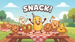 Happy snack friends