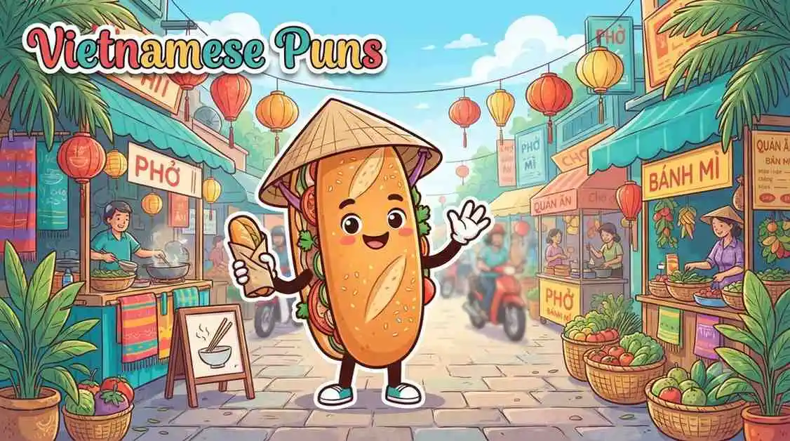 Cute Vietnamese food character