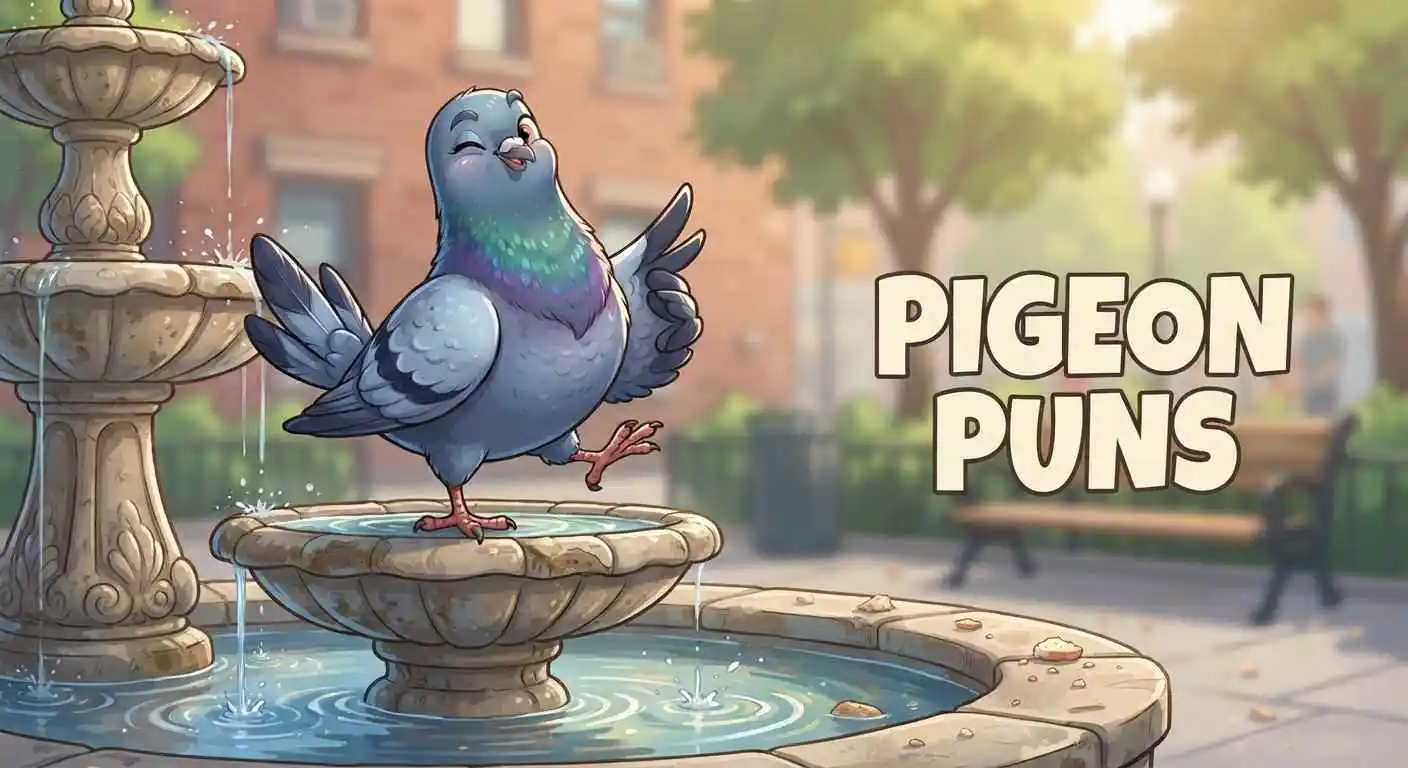 Funny pigeon pun