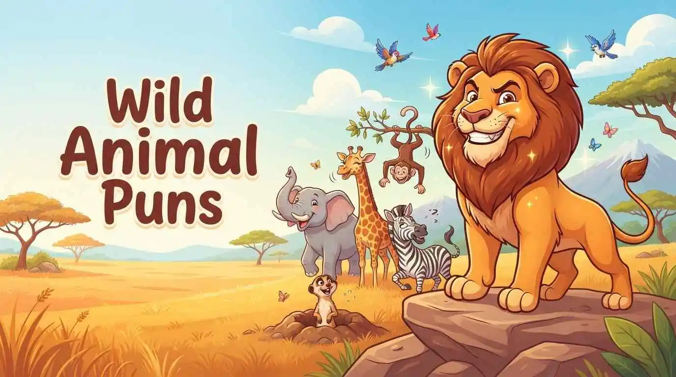 Funny wild animal puns